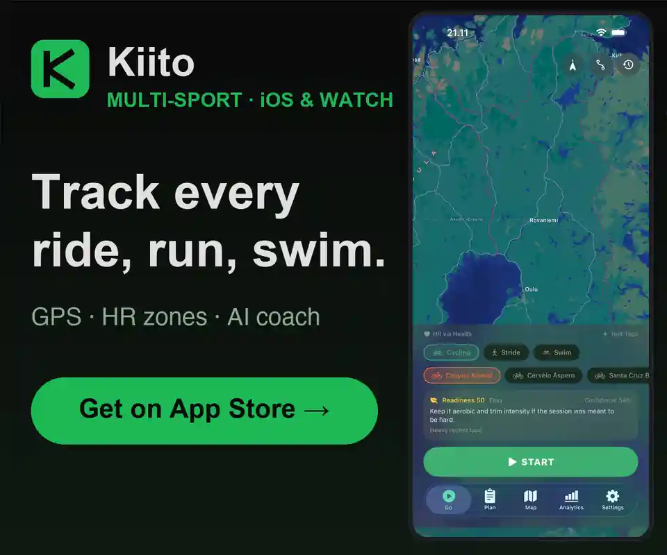 Track Every Ride, Run, Swim